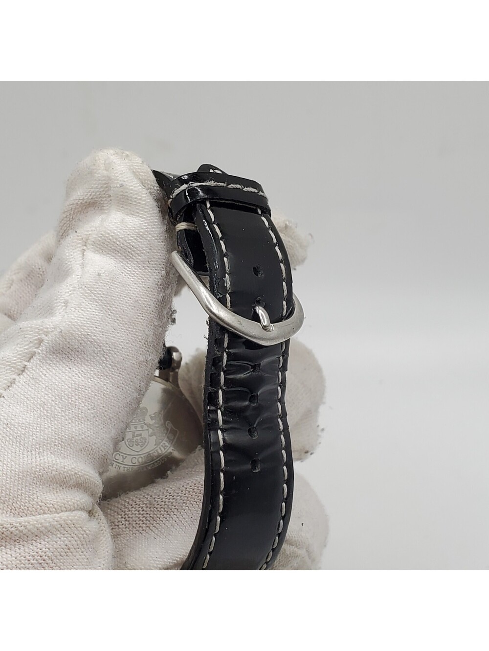 Juicy Couture struck watch JC.22.3.25.0076 Women New Battery Black Band 30mm - Picture 12 of 14